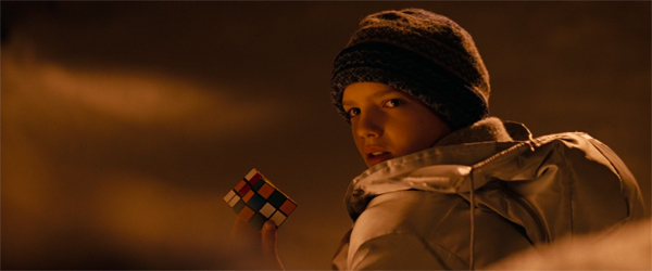 Owen holding a Rubik's cube